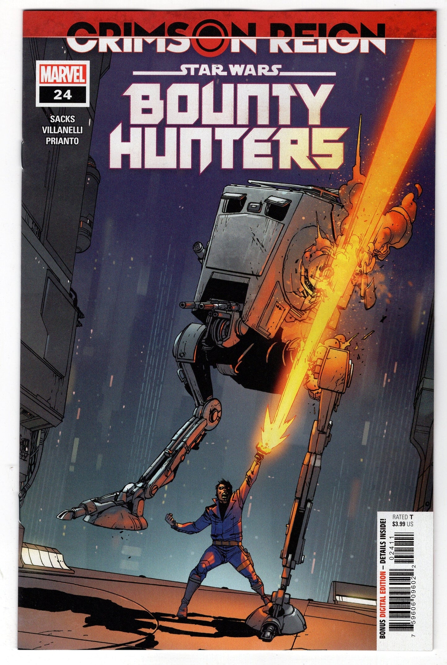 MARVEL PRH COMIC BOOK VF/NM STAR WARS BOUNTY HUNTERS #24