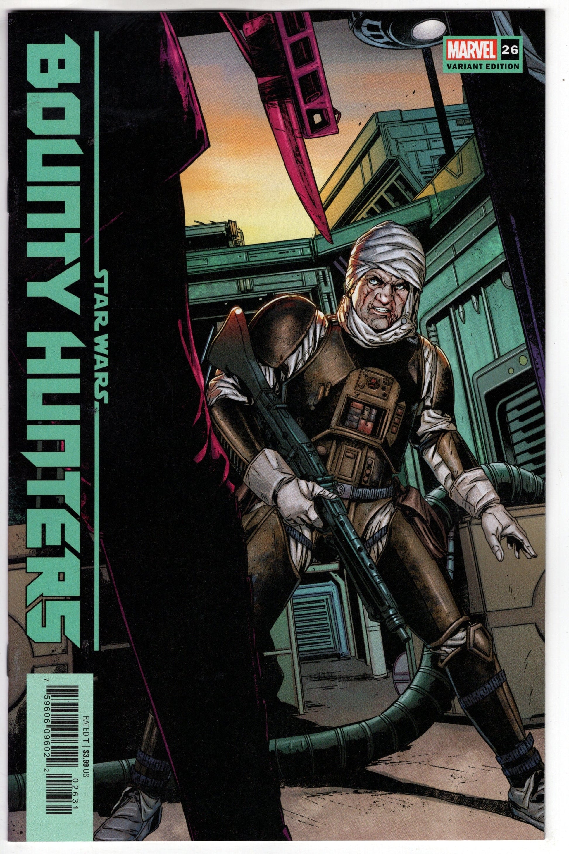 MARVEL PRH COMIC BOOK VF/NM STAR WARS BOUNTY HUNTERS #26 LAMING VARIANT