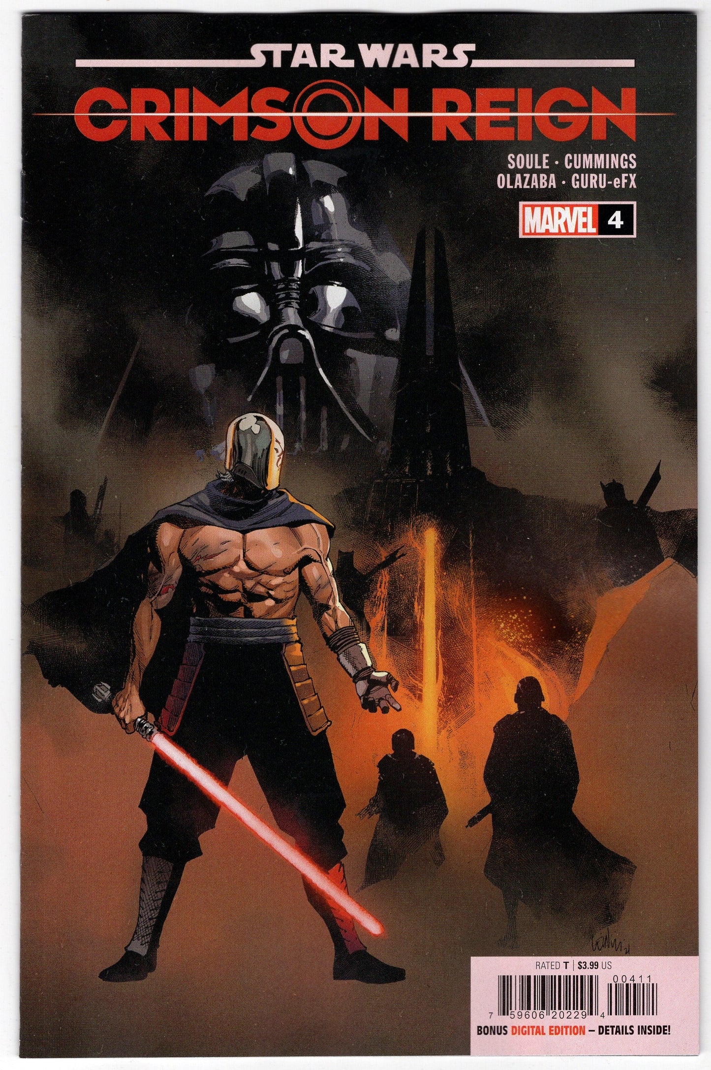 MARVEL PRH COMIC BOOK VF/NM STAR WARS CRIMSON REIGN #4 (OF 5)