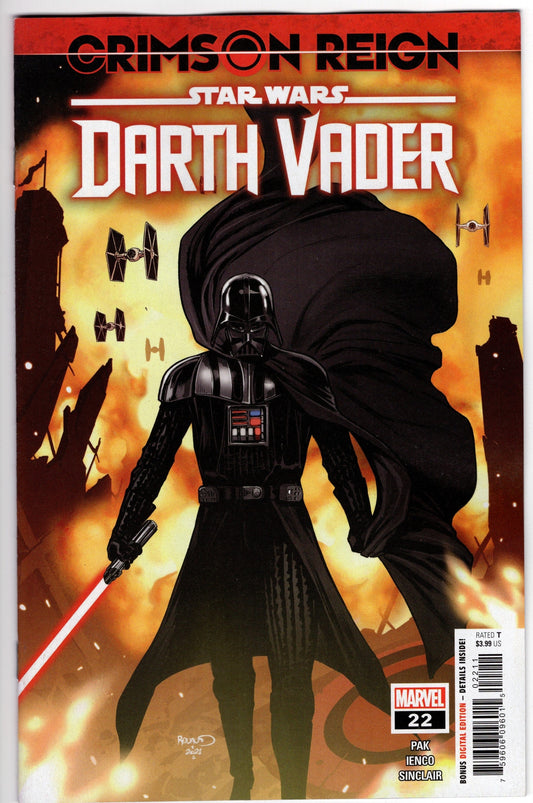 MARVEL PRH COMIC BOOK VF/NM STAR WARS DARTH VADER #22