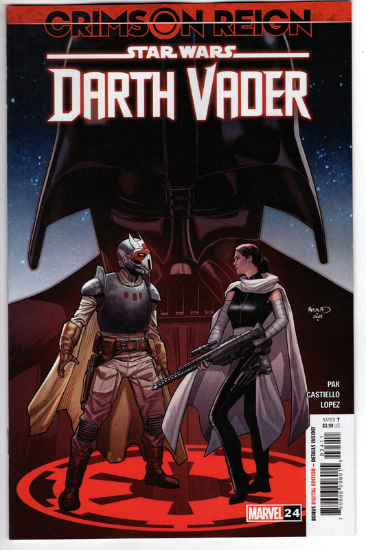 MARVEL PRH COMIC BOOK VF/NM STAR WARS DARTH VADER #24
