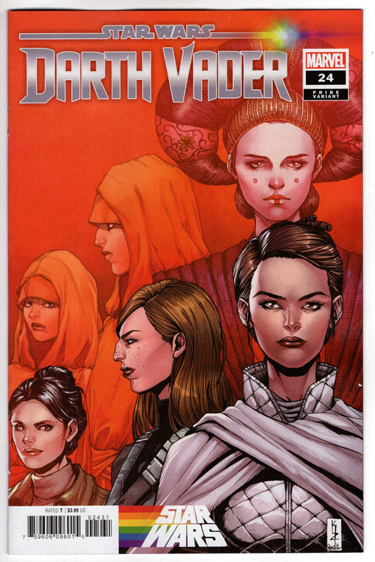 MARVEL PRH COMIC BOOK VF/NM STAR WARS DARTH VADER #24 ZAMA PRIDE VARIANT