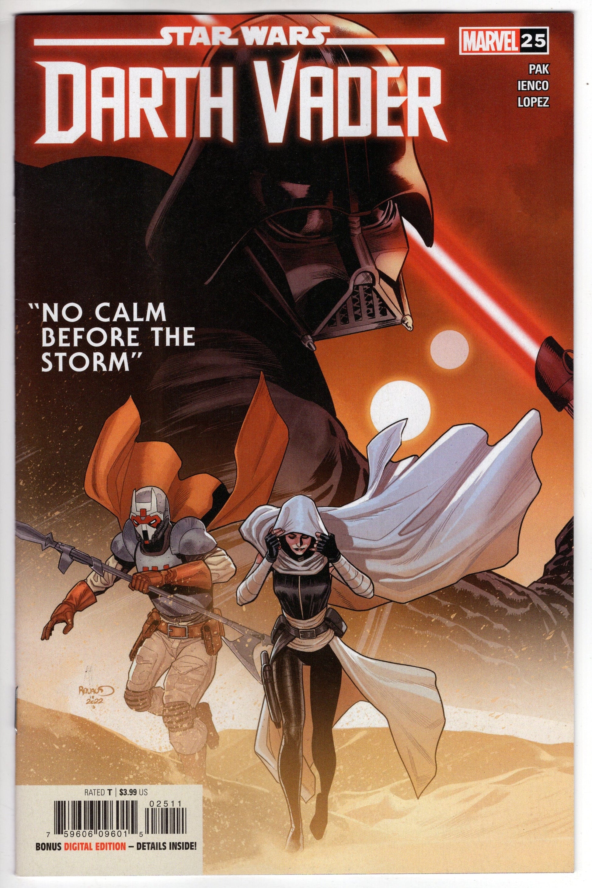 MARVEL PRH COMIC BOOK VF/NM STAR WARS DARTH VADER #25
