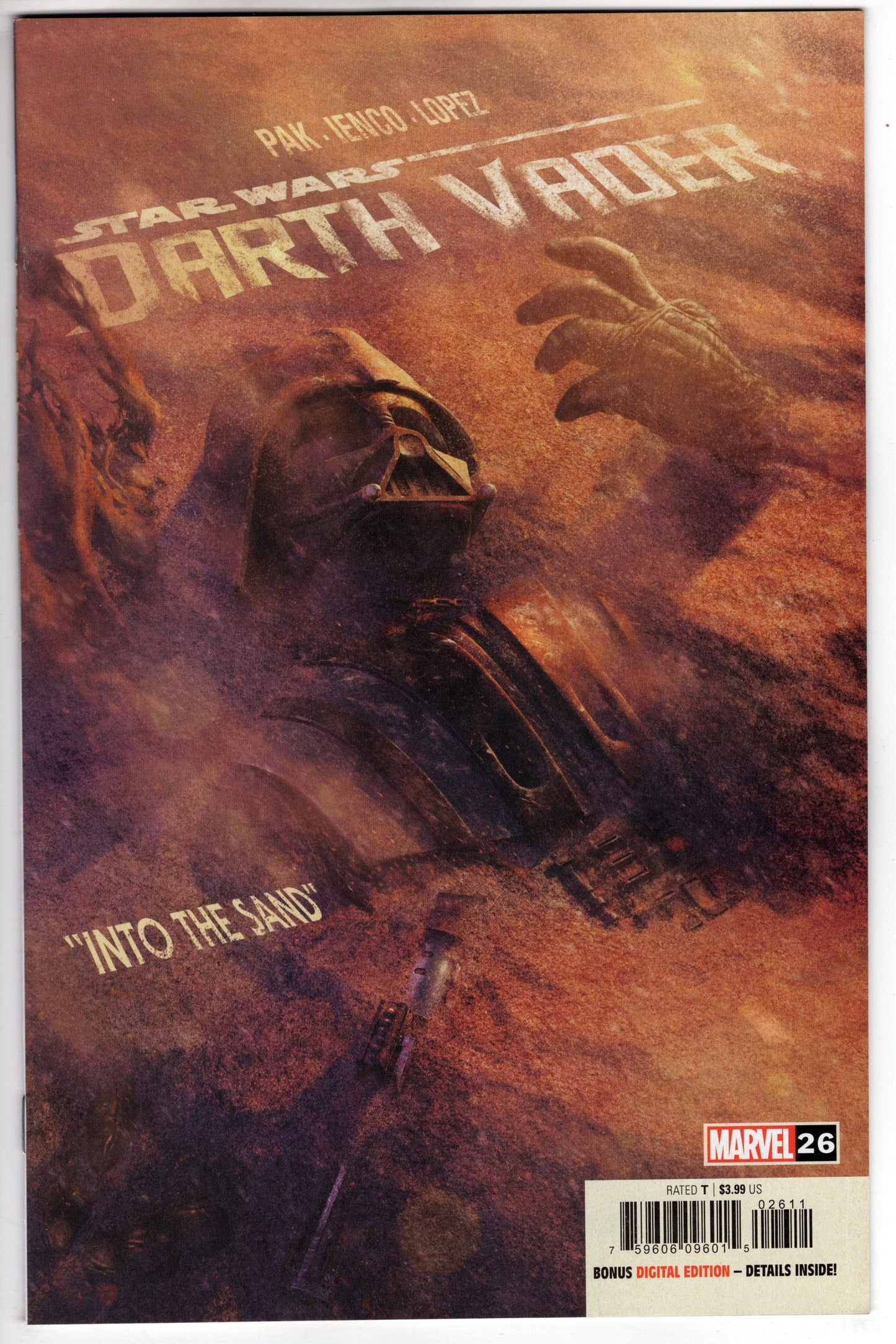 MARVEL PRH COMIC BOOK VF/NM STAR WARS DARTH VADER #26