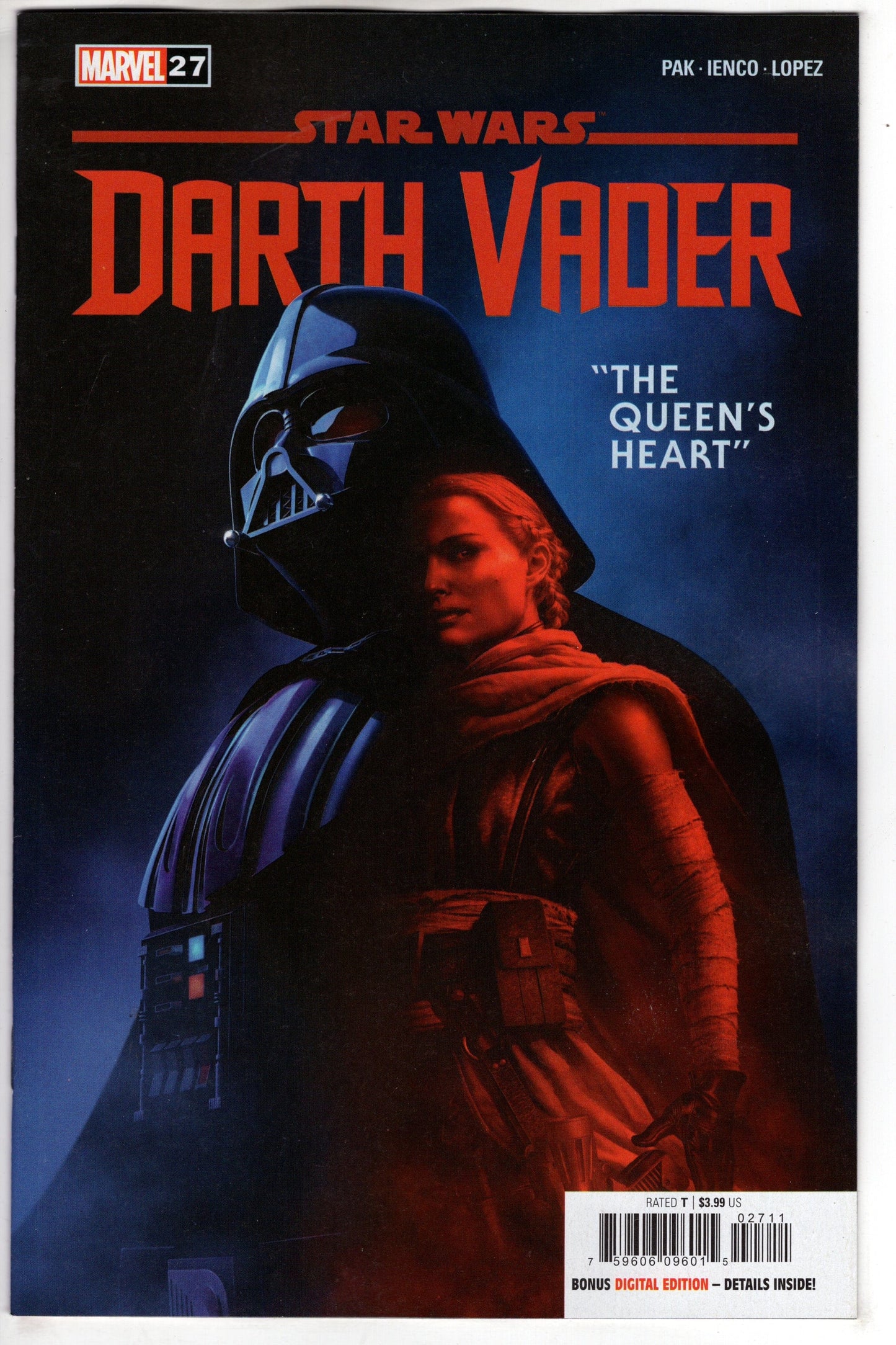 MARVEL PRH COMIC BOOK VF/NM STAR WARS DARTH VADER #27