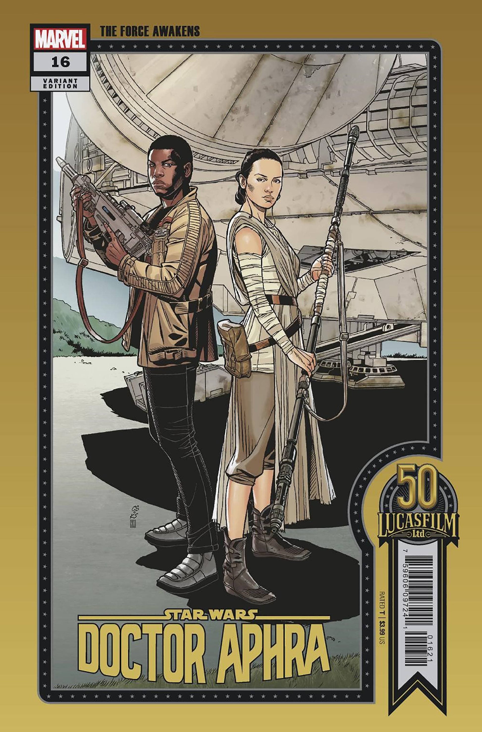 MARVEL PRH COMIC BOOK VF/NM STAR WARS DOCTOR APHRA #16 SPROUSE LUCASFILM 50TH VAR WOBH