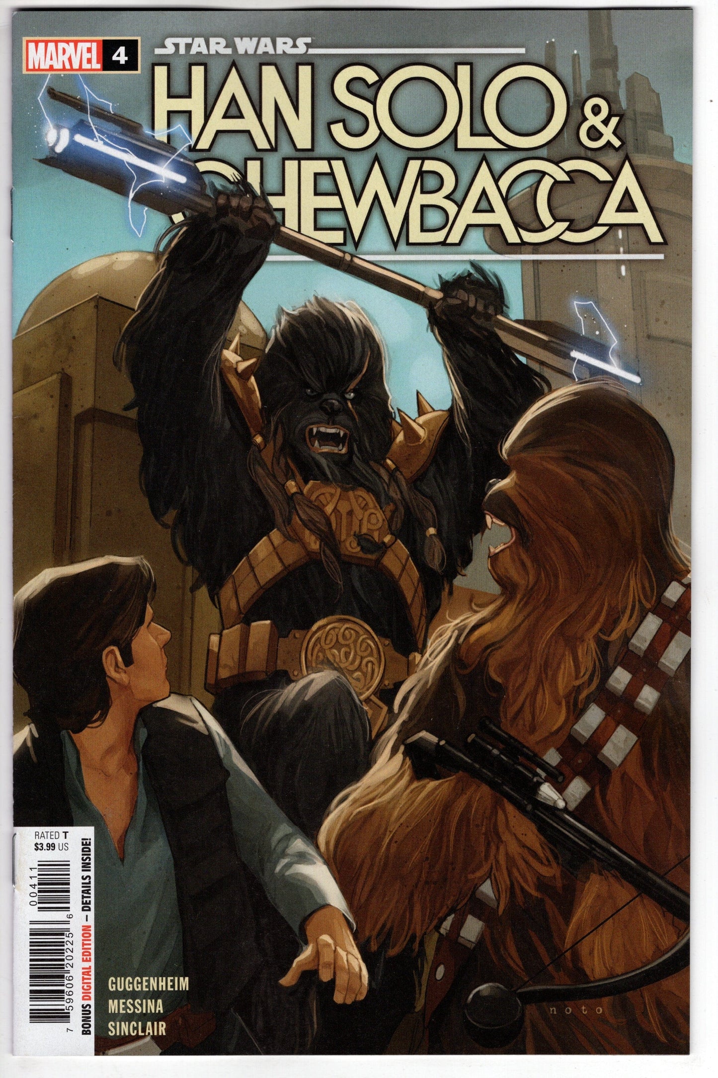 MARVEL PRH COMIC BOOK VF/NM STAR WARS HAN SOLO CHEWBACCA #4