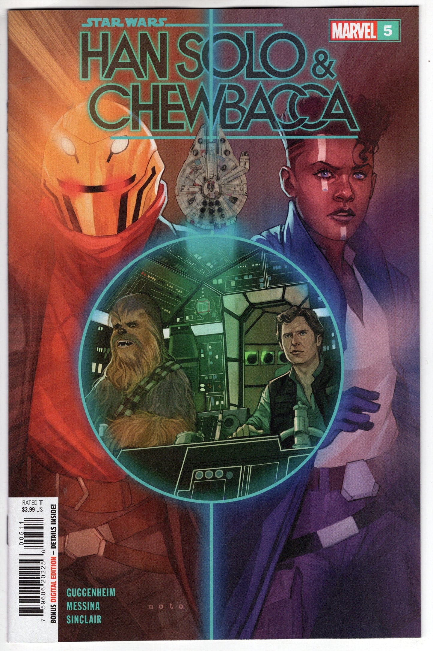 MARVEL PRH COMIC BOOK VF/NM STAR WARS HAN SOLO CHEWBACCA #5