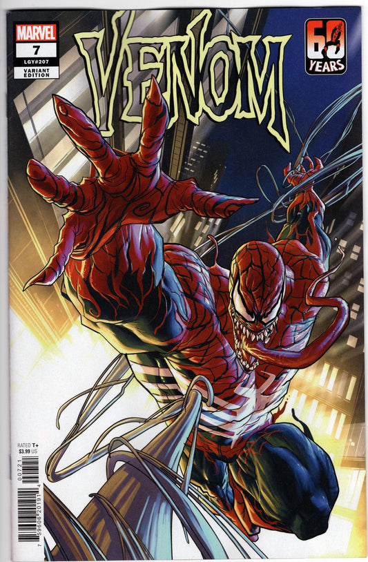 MARVEL PRH COMIC BOOK VF/NM VENOM #7 WOODS SPIDER-MAN VARIANT