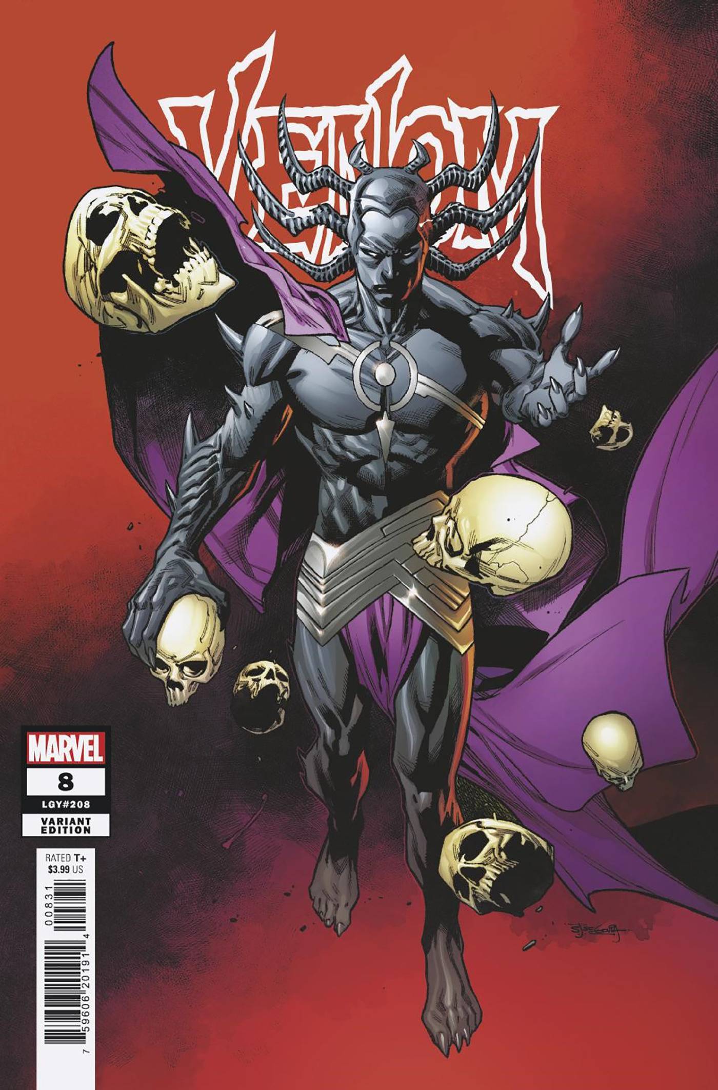 MARVEL PRH COMIC BOOK VF/NM VENOM #8 25 COPY INCV SEGOVIA VARIANT