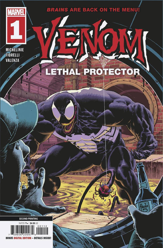 MARVEL PRH COMIC BOOK VF/NM VENOM LETHAL PROTECTOR #1 (OF 5) 2ND PTG ARTIST TBD VARIANT