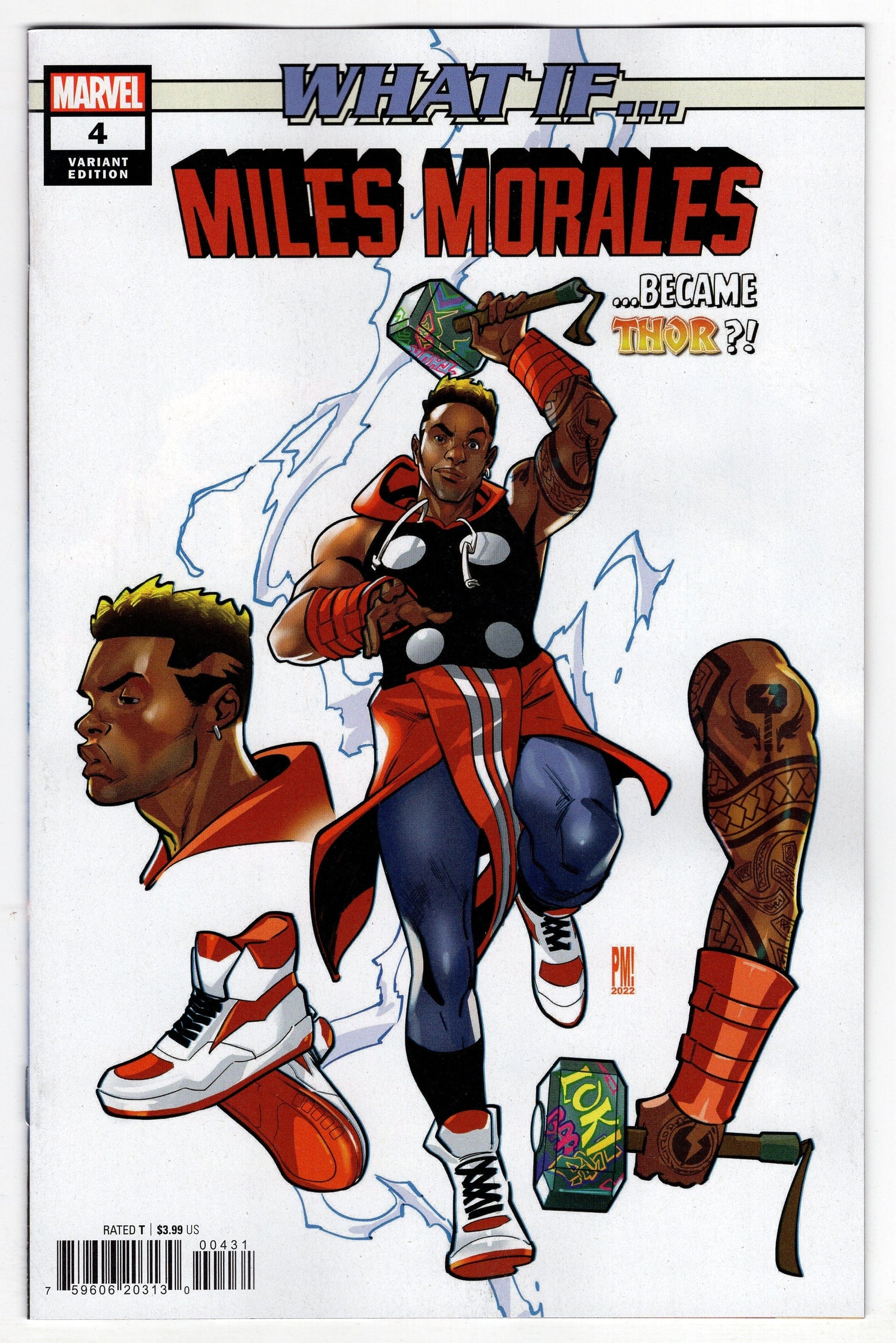 MARVEL PRH COMIC BOOK VF/NM WHAT IF MILES MORALES #4 (OF 5) 10 COPY INCV MEDINA DSN VARIANT