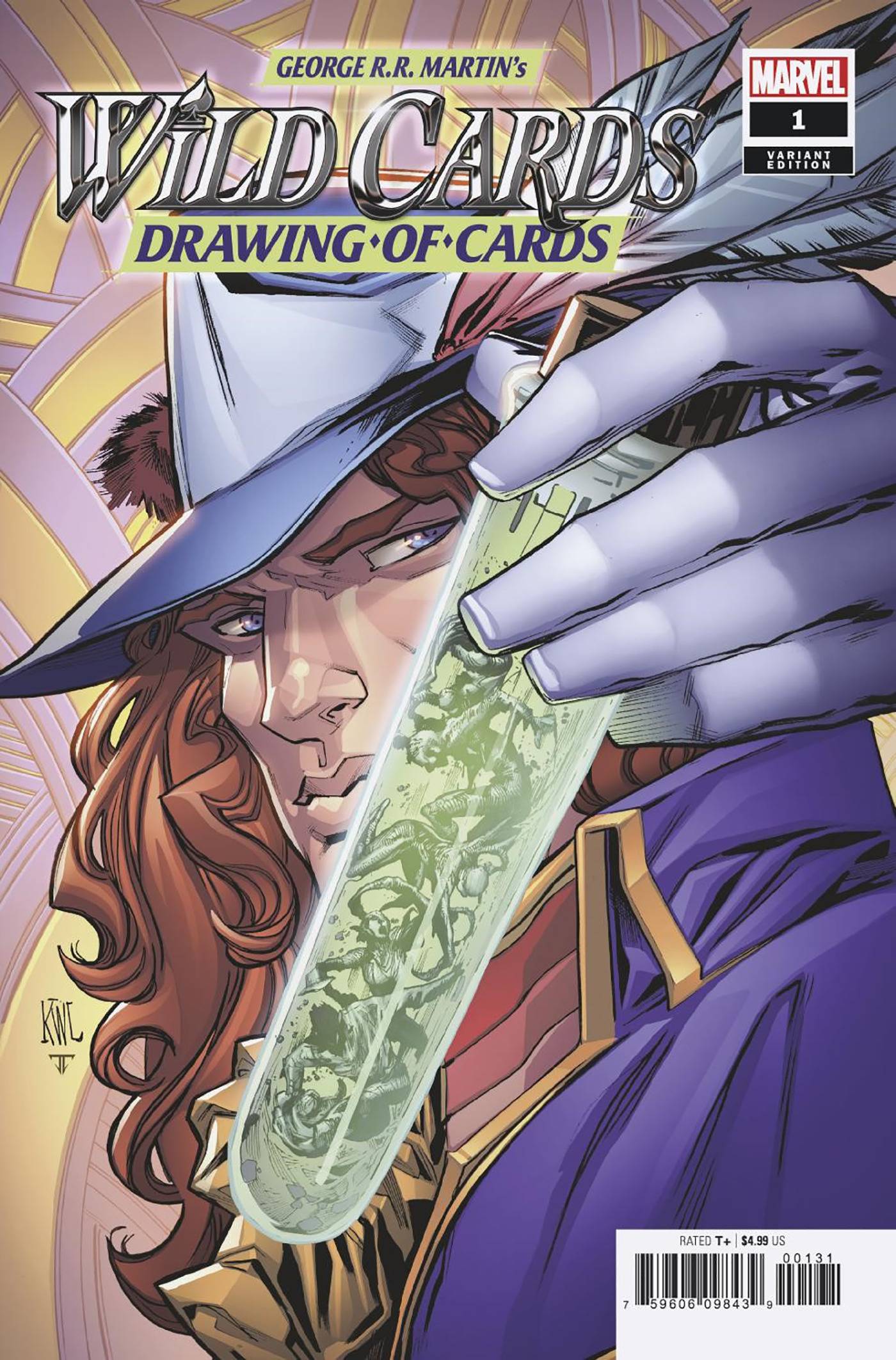 MARVEL PRH COMIC BOOK VF/NM WILD CARDS #1 (OF 4) LASHLEY VARIANT