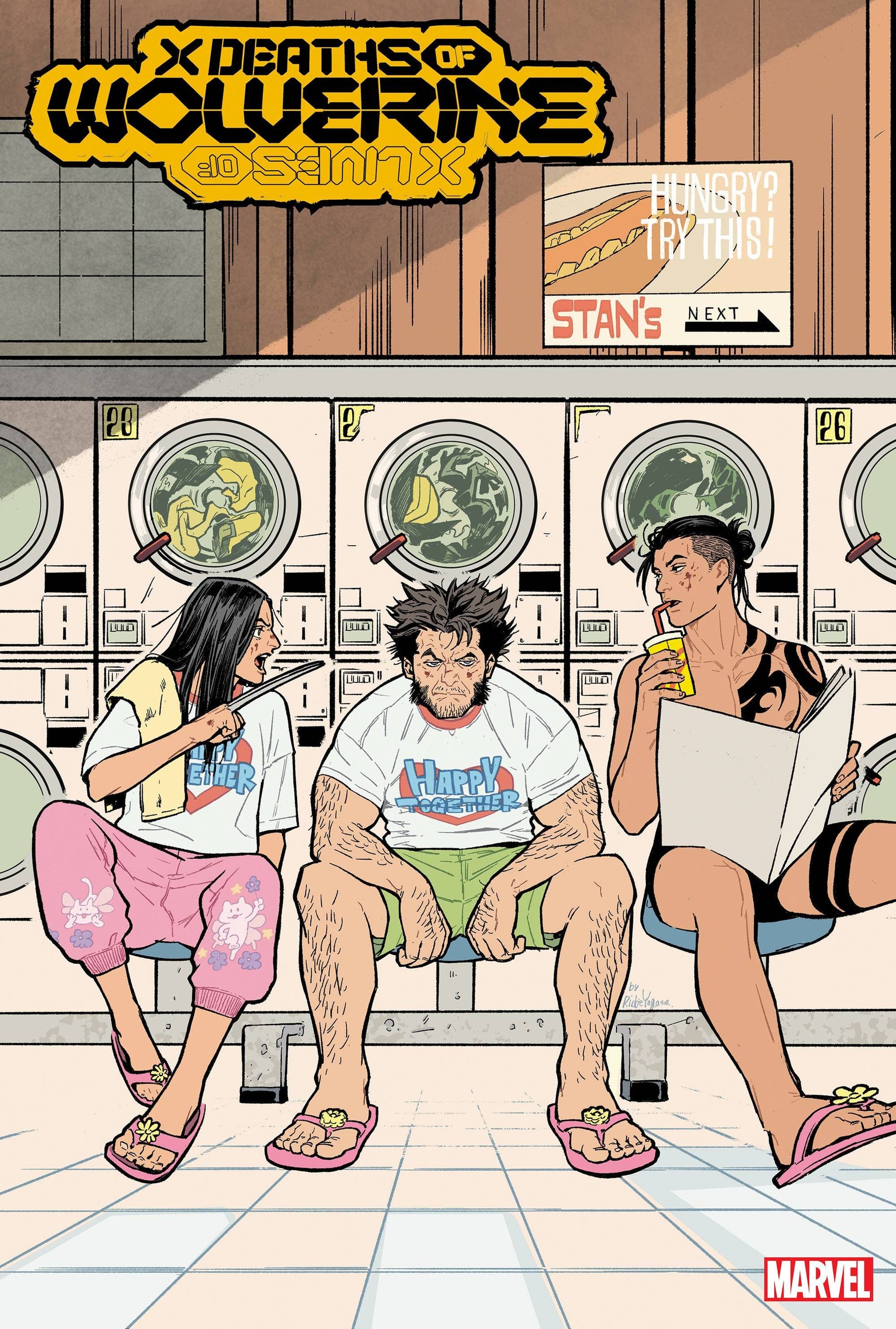 MARVEL PRH COMIC BOOK VF/NM X DEATHS OF WOLVERINE #1 YAGAWA ANIME STYLE VAR