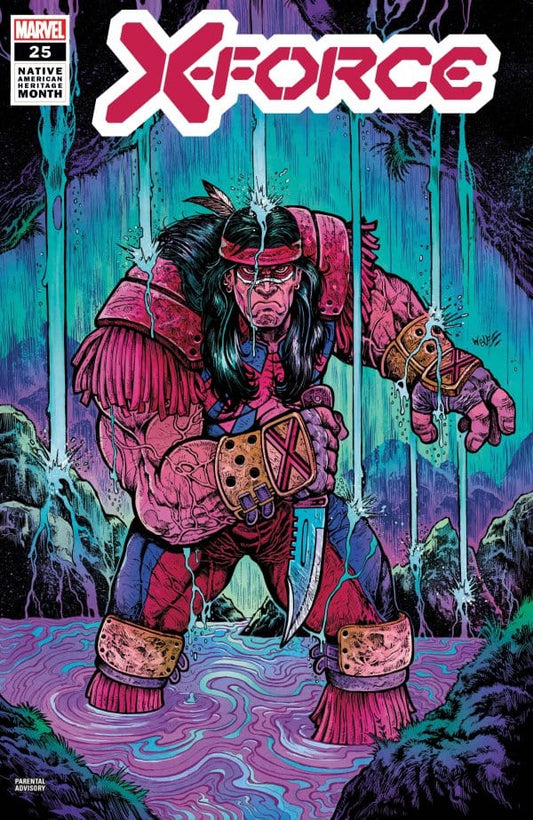 MARVEL PRH COMIC BOOK VF/NM X-FORCE #25 WOLF NAHM VAR