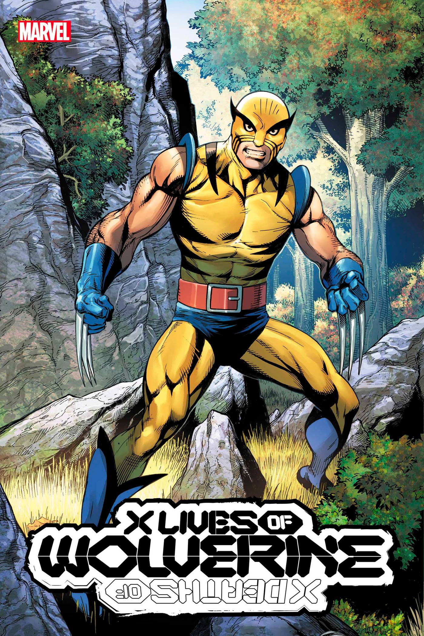 MARVEL PRH COMIC BOOK VF/NM X LIVES OF WOLVERINE #1 BAGLEY TRADING CARD VAR