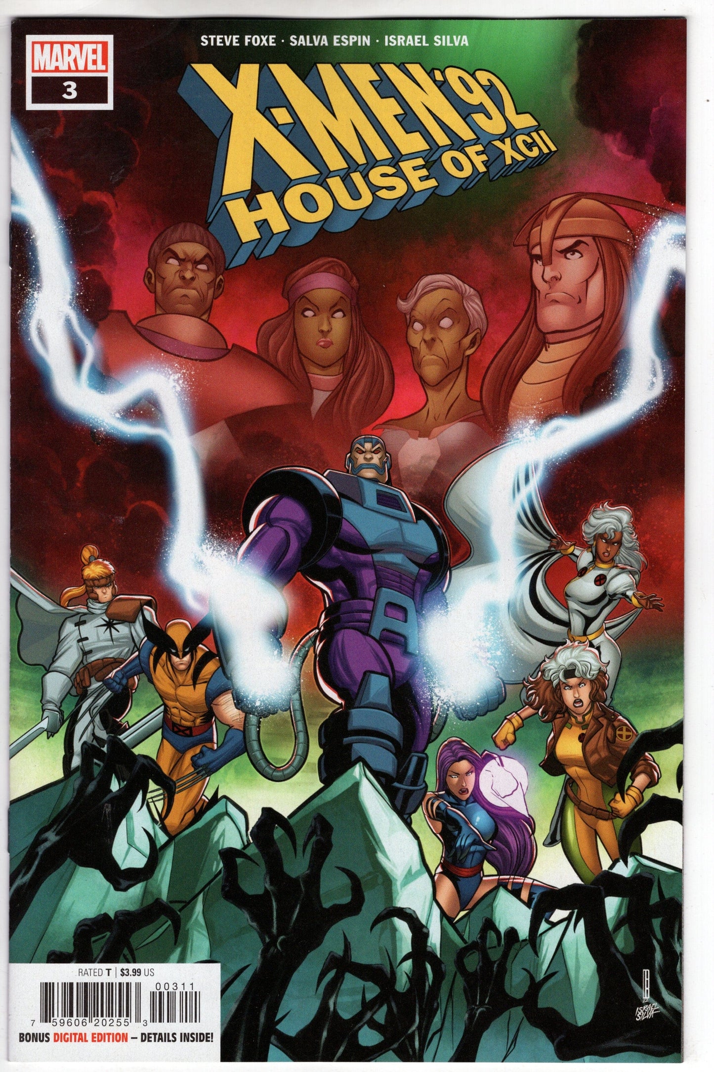MARVEL PRH COMIC BOOK VF/NM X-MEN 92 HOUSE OF XCII #3 (OF 5)