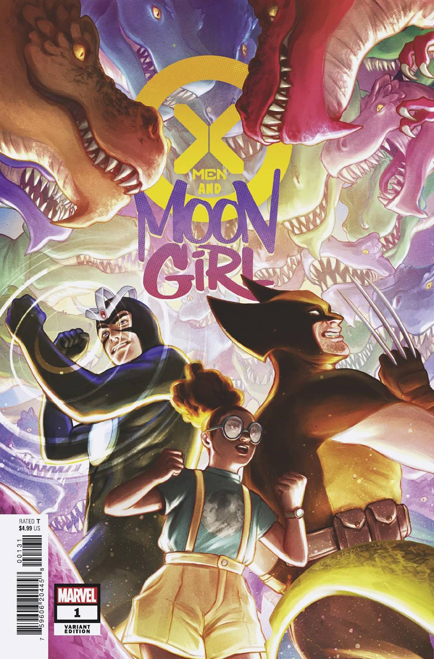 MARVEL PRH COMIC BOOK VF/NM X-MEN AND MOON GIRL #1 EDGE VARIANT