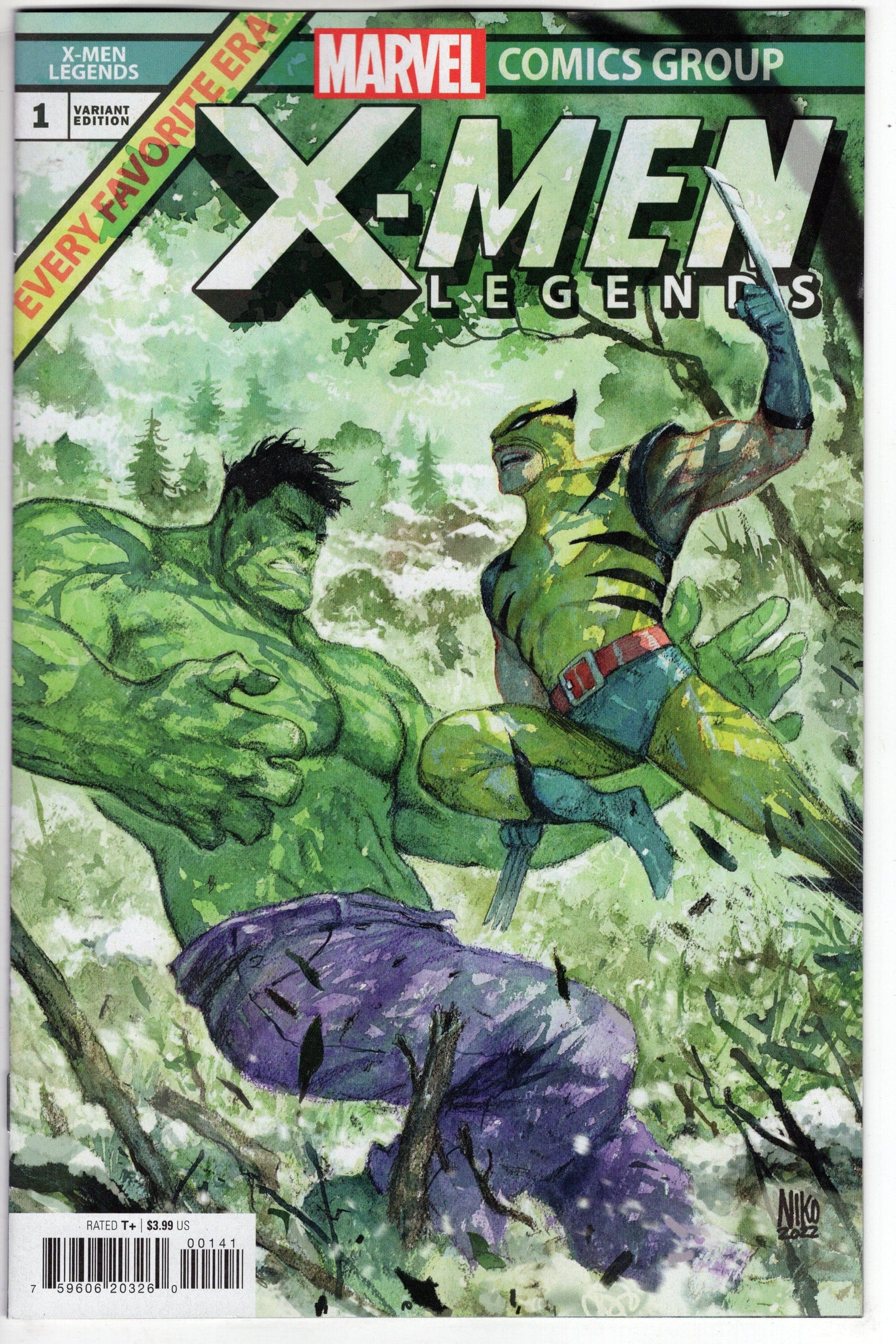 MARVEL PRH COMIC BOOK VF/NM X-MEN LEGENDS #1 25 COPY INCV HENRICHON VARIANT