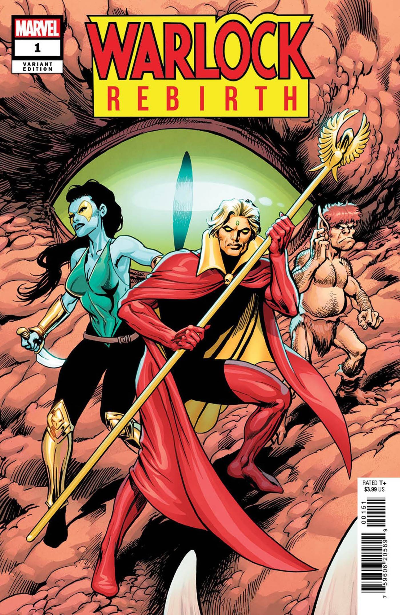 MARVEL PRH COMIC BOOK WARLOCK REBIRTH #1 (OF 5) DAVIS VAR
