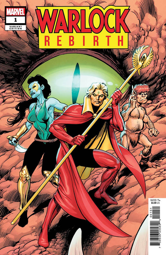 MARVEL PRH COMIC BOOK WARLOCK REBIRTH #1 (OF 5) DAVIS VAR