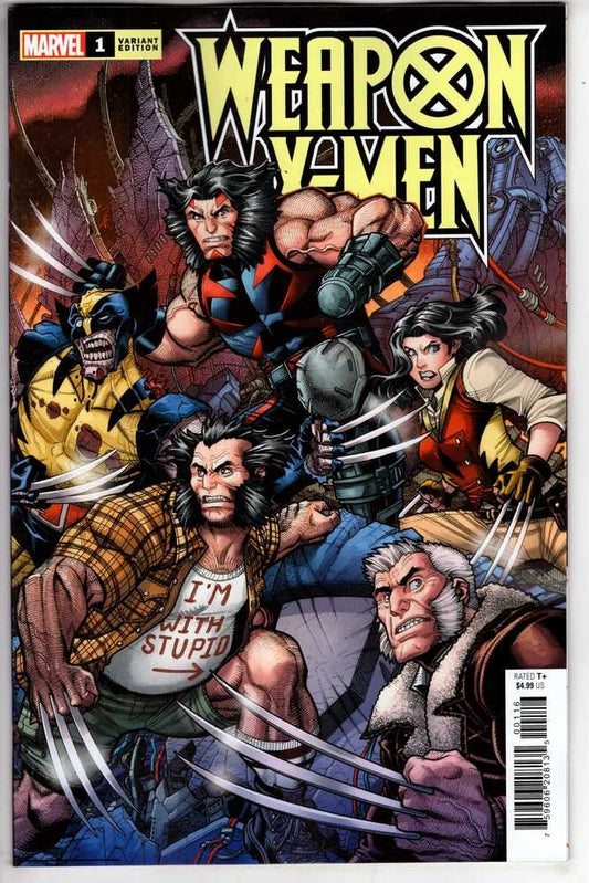 MARVEL PRH COMIC BOOK Weapon X-Men #1 Nick Bradshaw Variant
