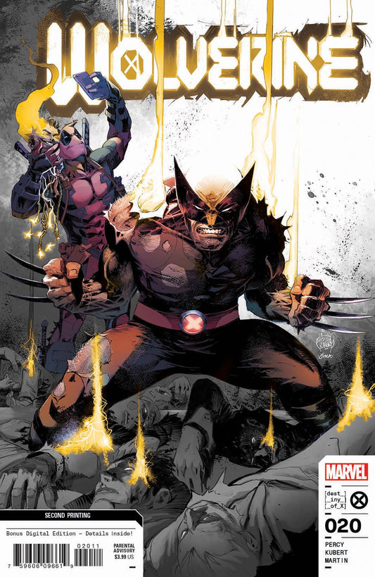 MARVEL PRH COMIC BOOK WOLVERINE #20 2ND PTG KUBERT VARIANT