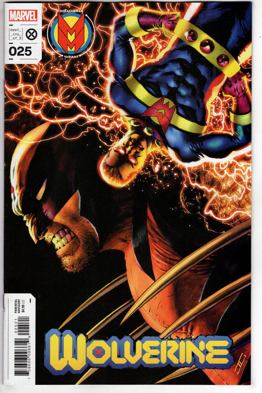 MARVEL PRH COMIC BOOK WOLVERINE #25 CASSADAY MIRACLEMAN VARIANT