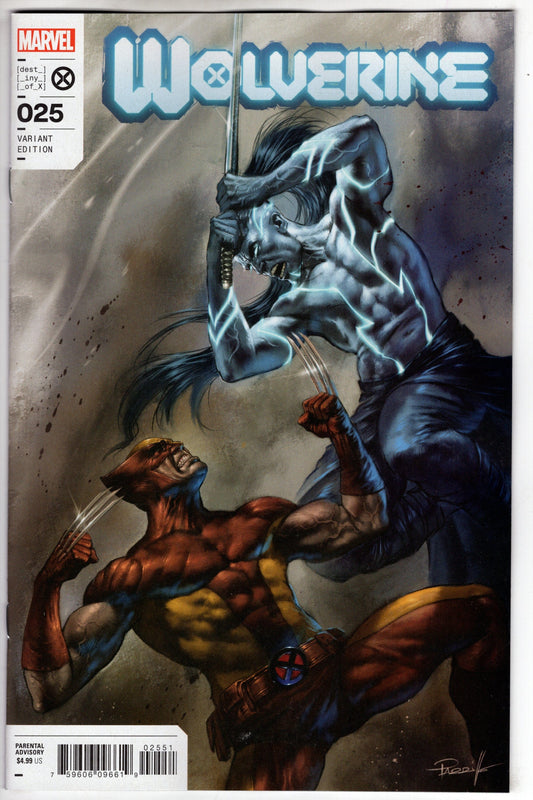 MARVEL PRH COMIC BOOK WOLVERINE #25 PARRILLO VARIANT
