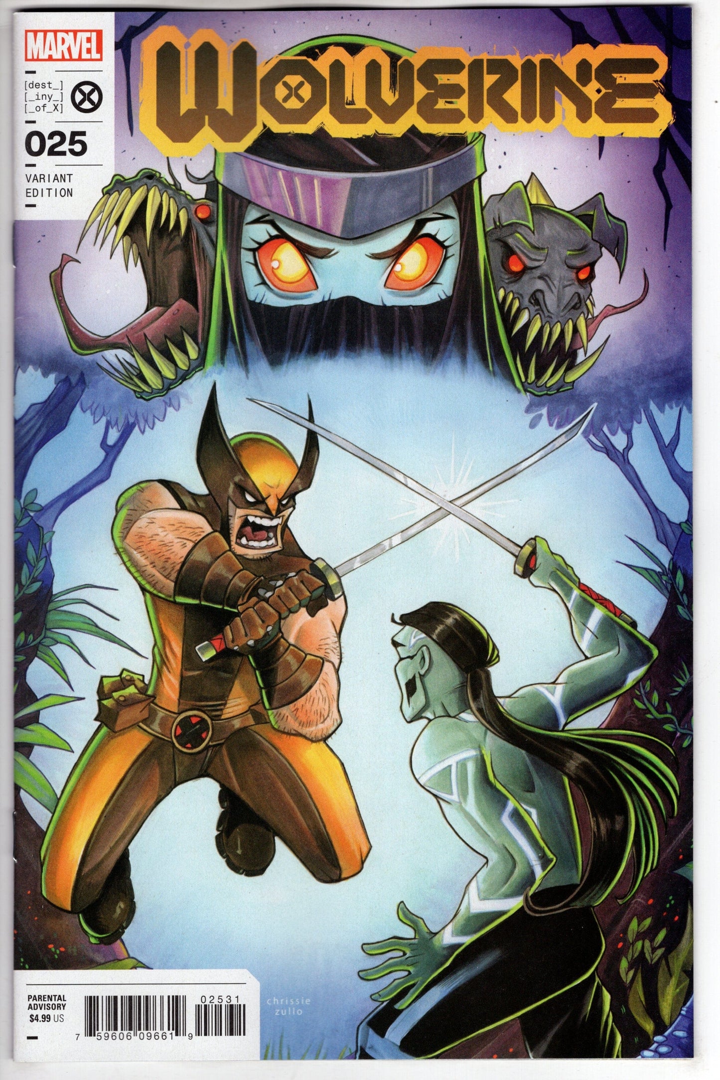 MARVEL PRH COMIC BOOK WOLVERINE #25 ZULLO VARIANT