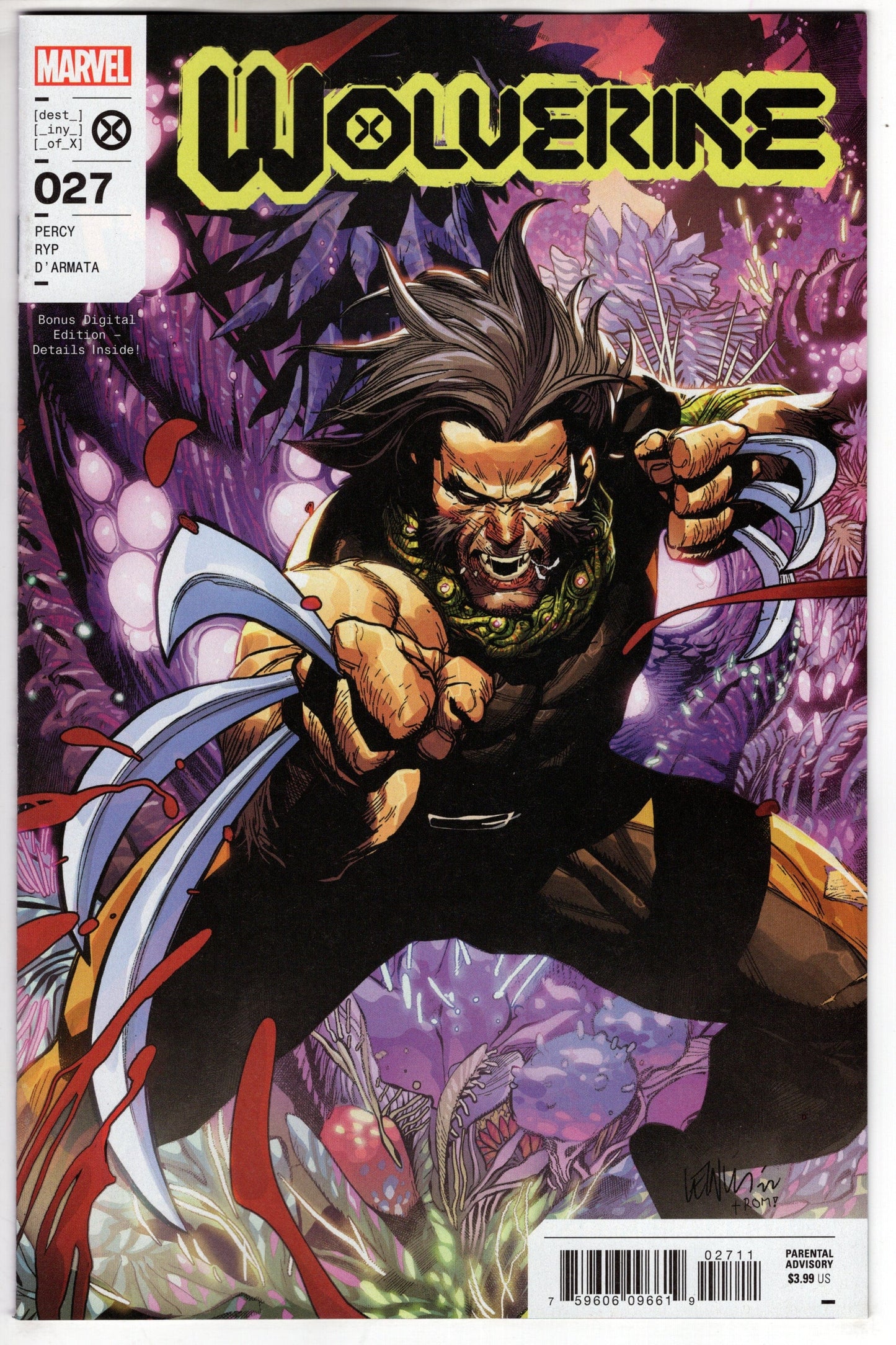 MARVEL PRH COMIC BOOK Wolverine #27