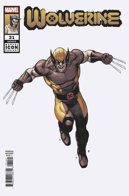 MARVEL PRH COMIC BOOK WOLVERINE #31 CASELLI MARVEL ICON VAR