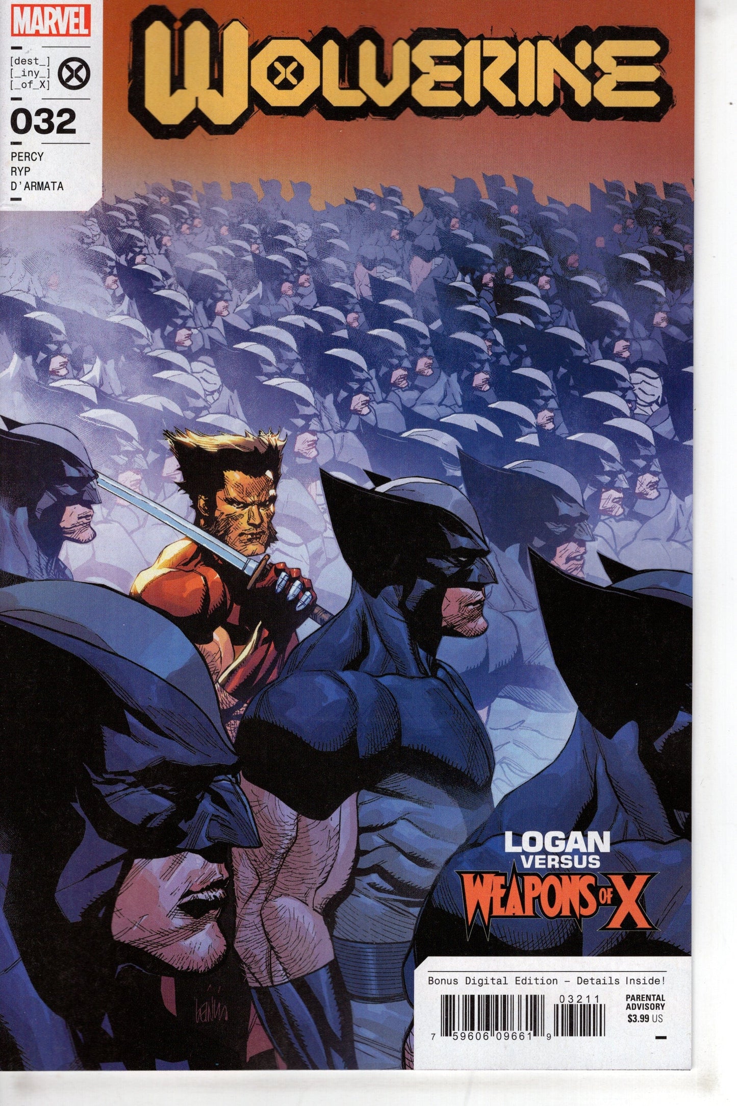 MARVEL PRH COMIC BOOK WOLVERINE #32