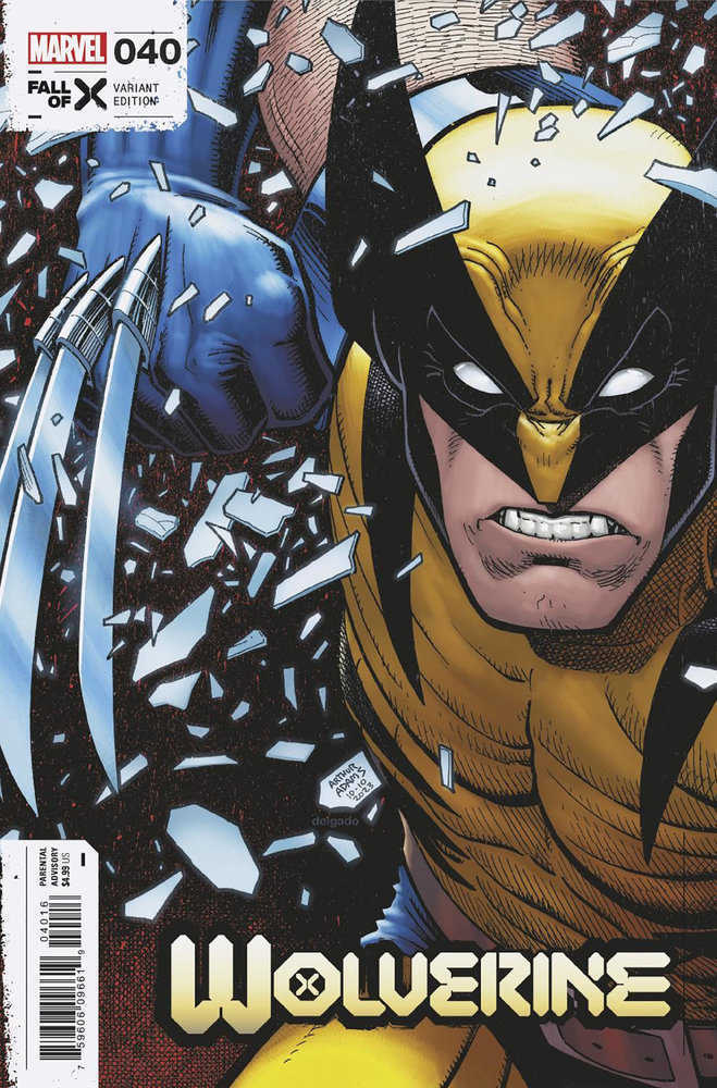 MARVEL PRH COMIC BOOK Wolverine #40 Arthur Adams Variant [Fall]