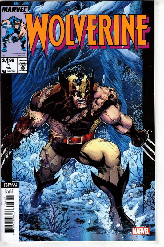 MARVEL PRH COMIC BOOK Wolverine By Claremont & Buscema #1 Facsimile Edition Nick Bradshaw Variant [New  Printing]