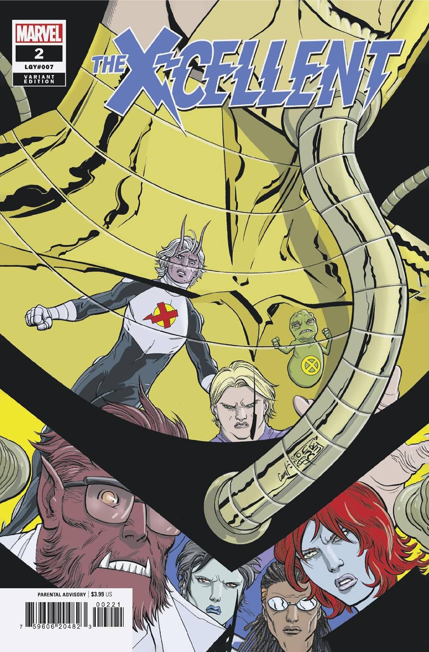MARVEL PRH COMIC BOOK X-CELLENT #2 (OF 5) CAMUNCOLI VAR
