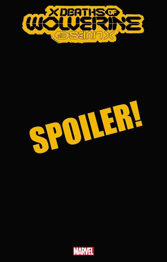 MARVEL PRH COMIC BOOK X Deaths Of Wolverine #4 (Of 5) Shalvey Omega Spoiler Variant
