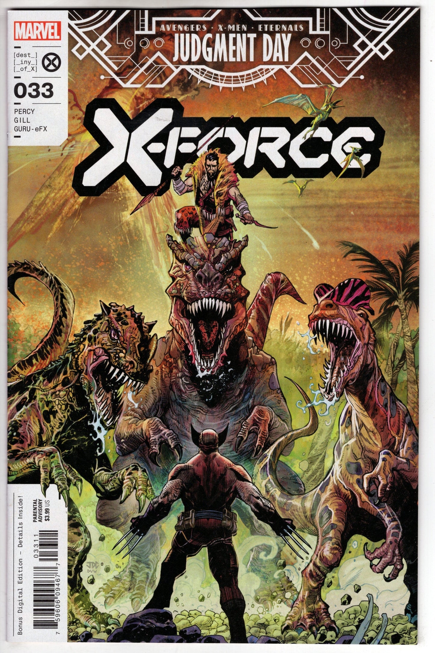 MARVEL PRH COMIC BOOK X-FORCE #33