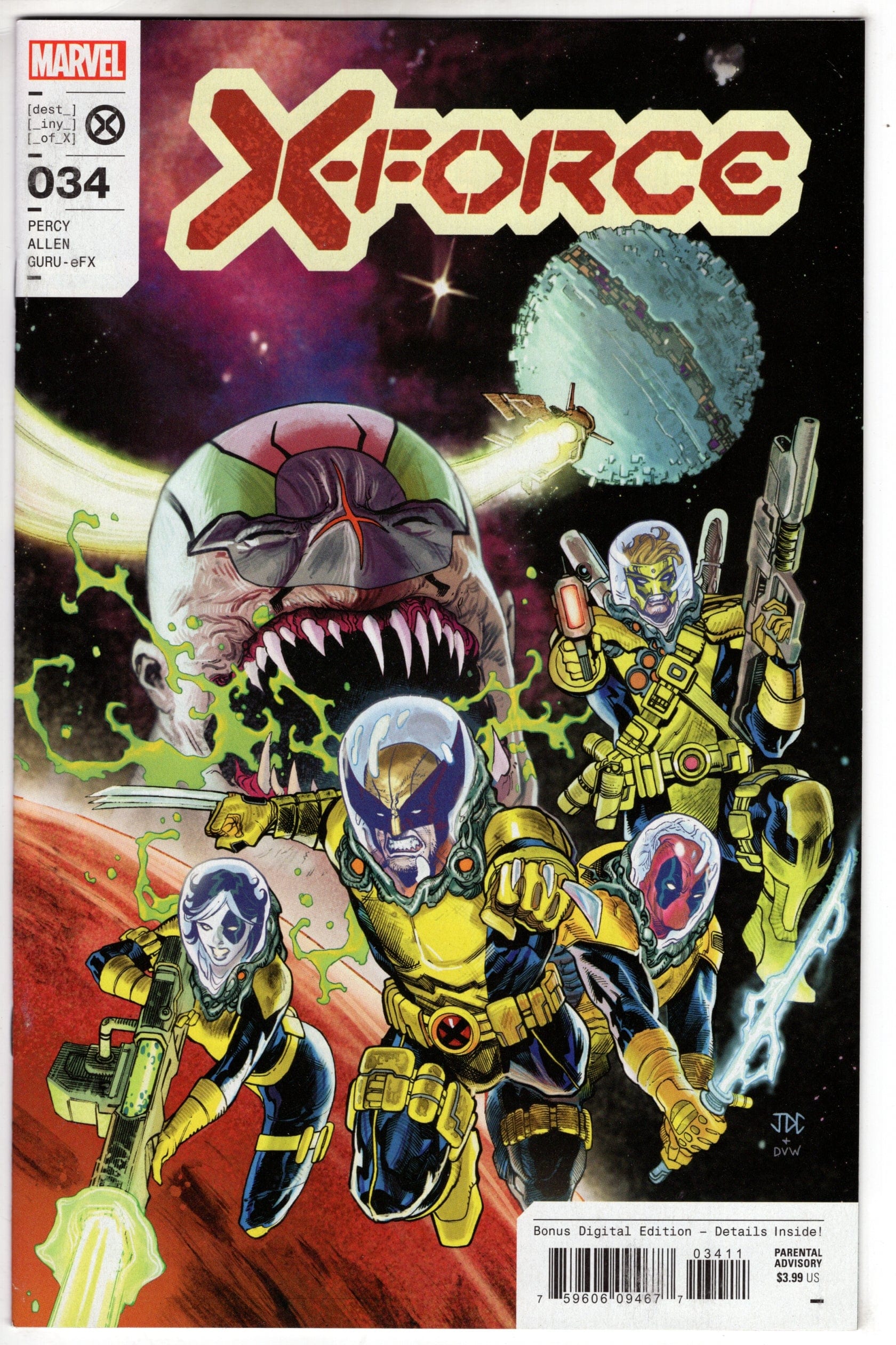 MARVEL PRH COMIC BOOK X-FORCE #34