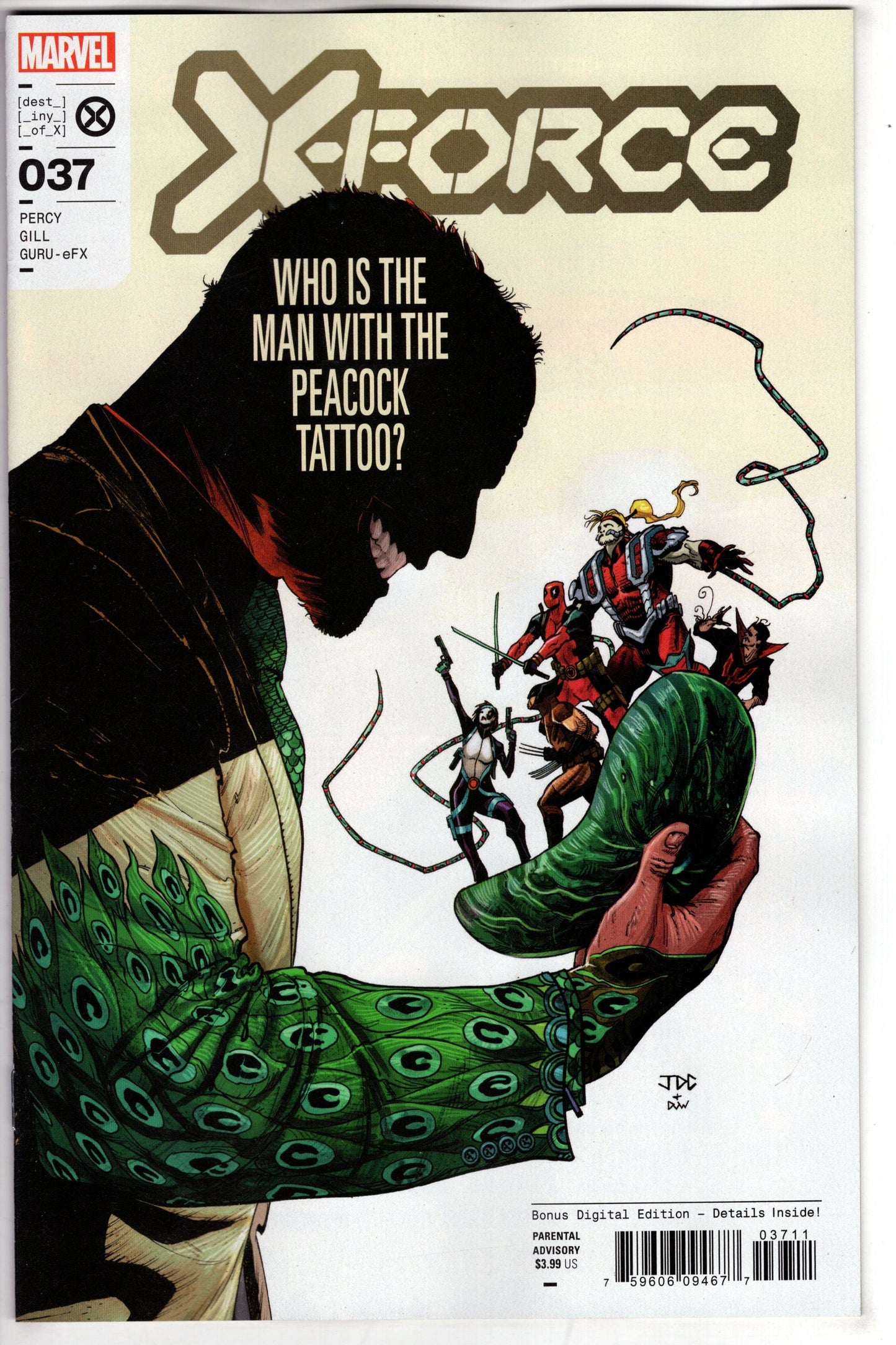 MARVEL PRH COMIC BOOK X-FORCE #37