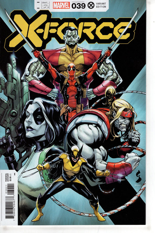 MARVEL PRH COMIC BOOK X-FORCE #39 SHAW VAR