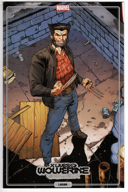 MARVEL PRH COMIC BOOK X Lives Of Wolverine #4 Bagley Trading Card Variant
