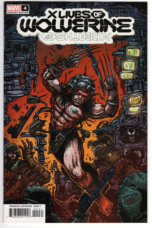 MARVEL PRH COMIC BOOK X Lives Of Wolverine #4 Eastman Lives Of Wolverine Variant