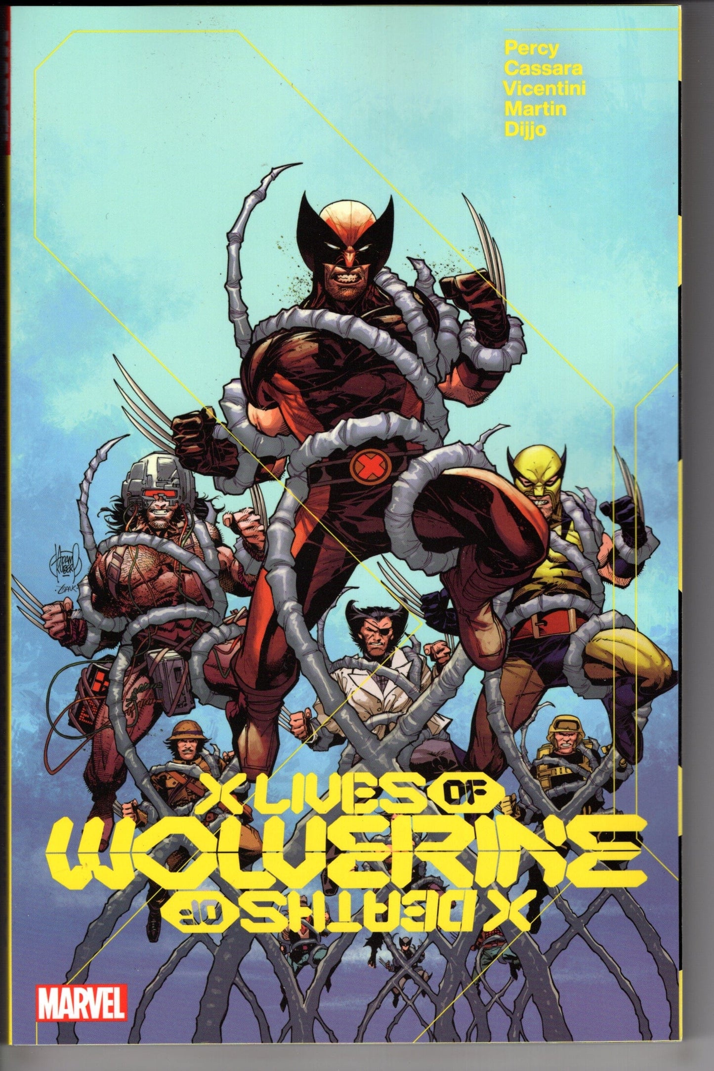 MARVEL PRH COMIC BOOK X LIVES OF WOLVERINE X DEATHS OF WOLVERINE TP