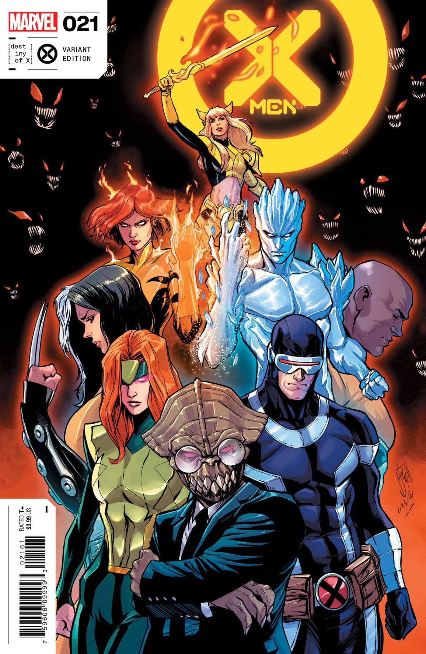 MARVEL PRH COMIC BOOK X-MEN #21 STEFANO CASELLI VAR