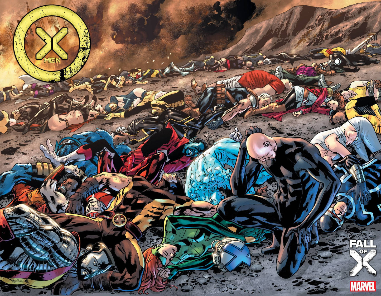 MARVEL PRH COMIC BOOK X-MEN #25 BRYAN HITCH WRAPAROUND PROMO VAR