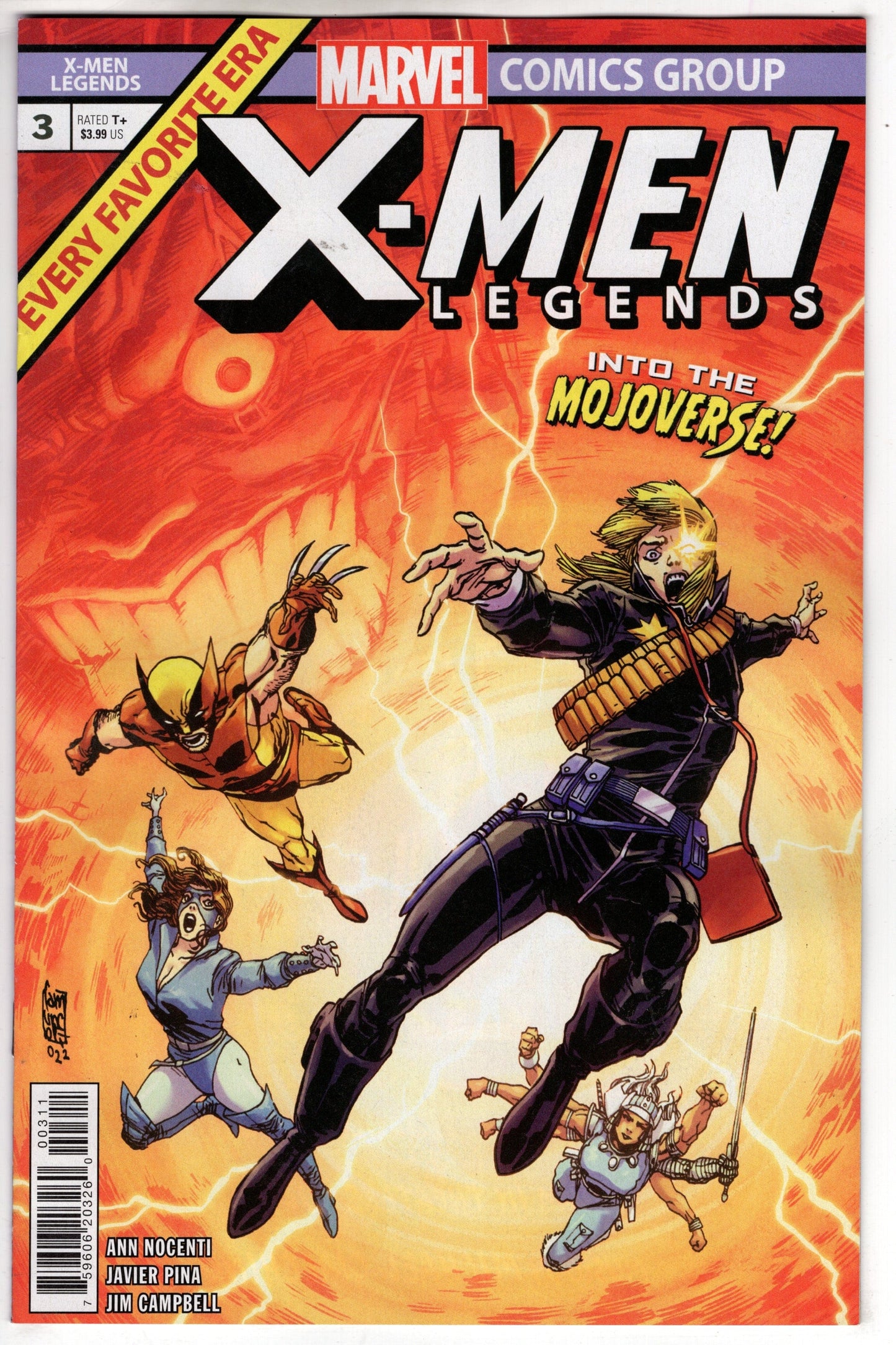 MARVEL PRH COMIC BOOK X-MEN LEGENDS #3 (RES)