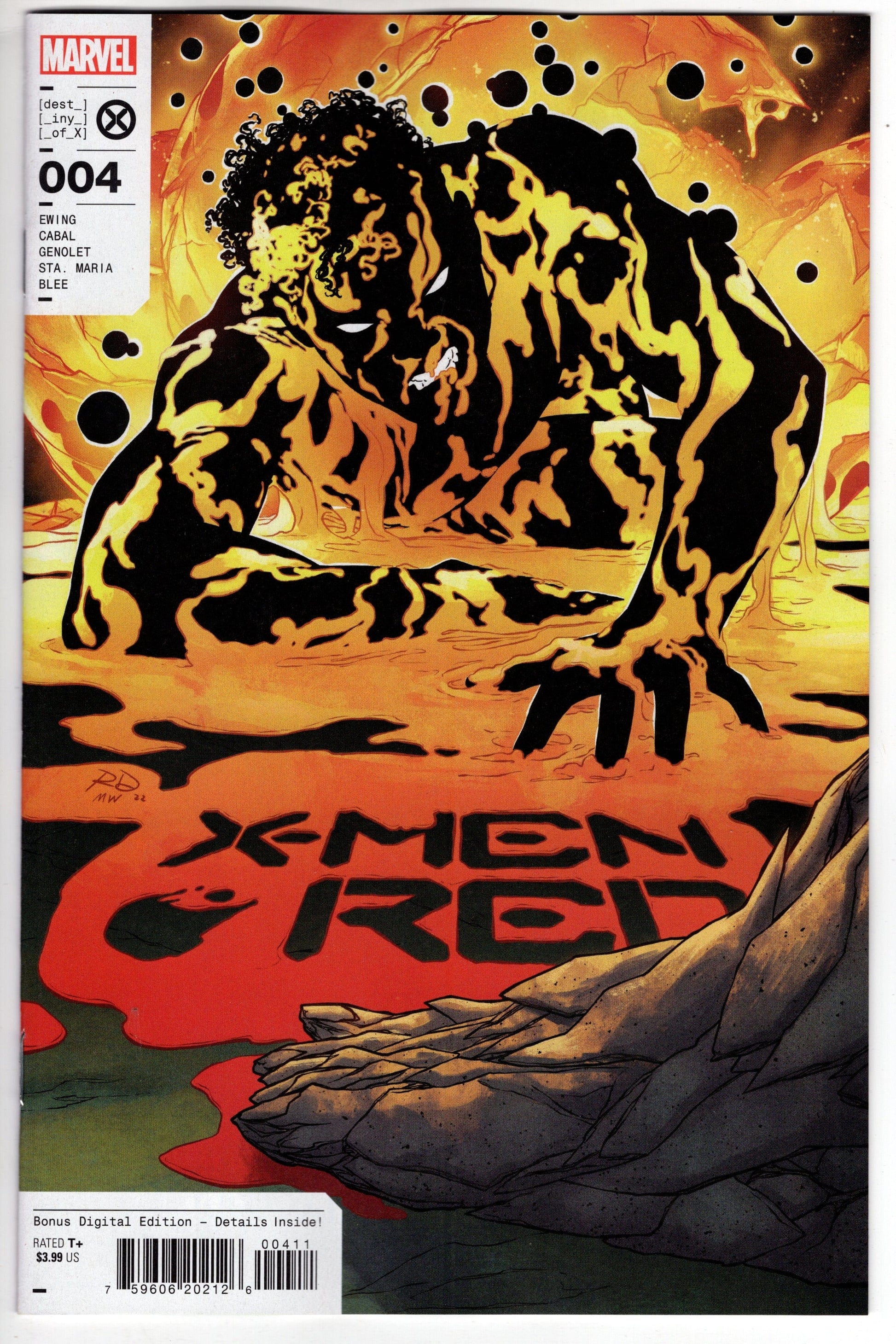 MARVEL PRH COMIC BOOK X-MEN RED #4