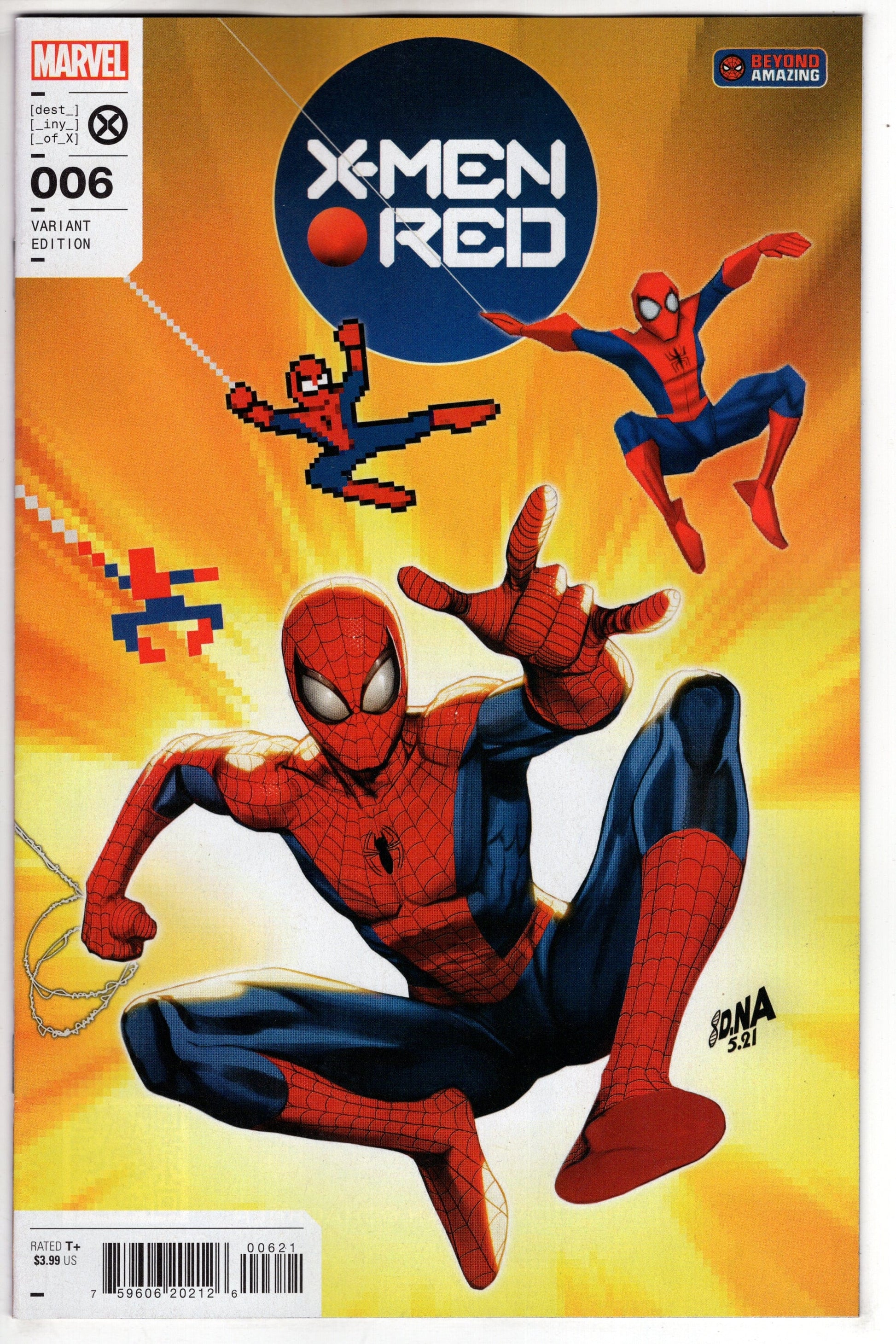 MARVEL PRH COMIC BOOK X-MEN RED #6 NAKAYAMA BEYOND AMAZING SPIDER-MAN VARIANT (RES)