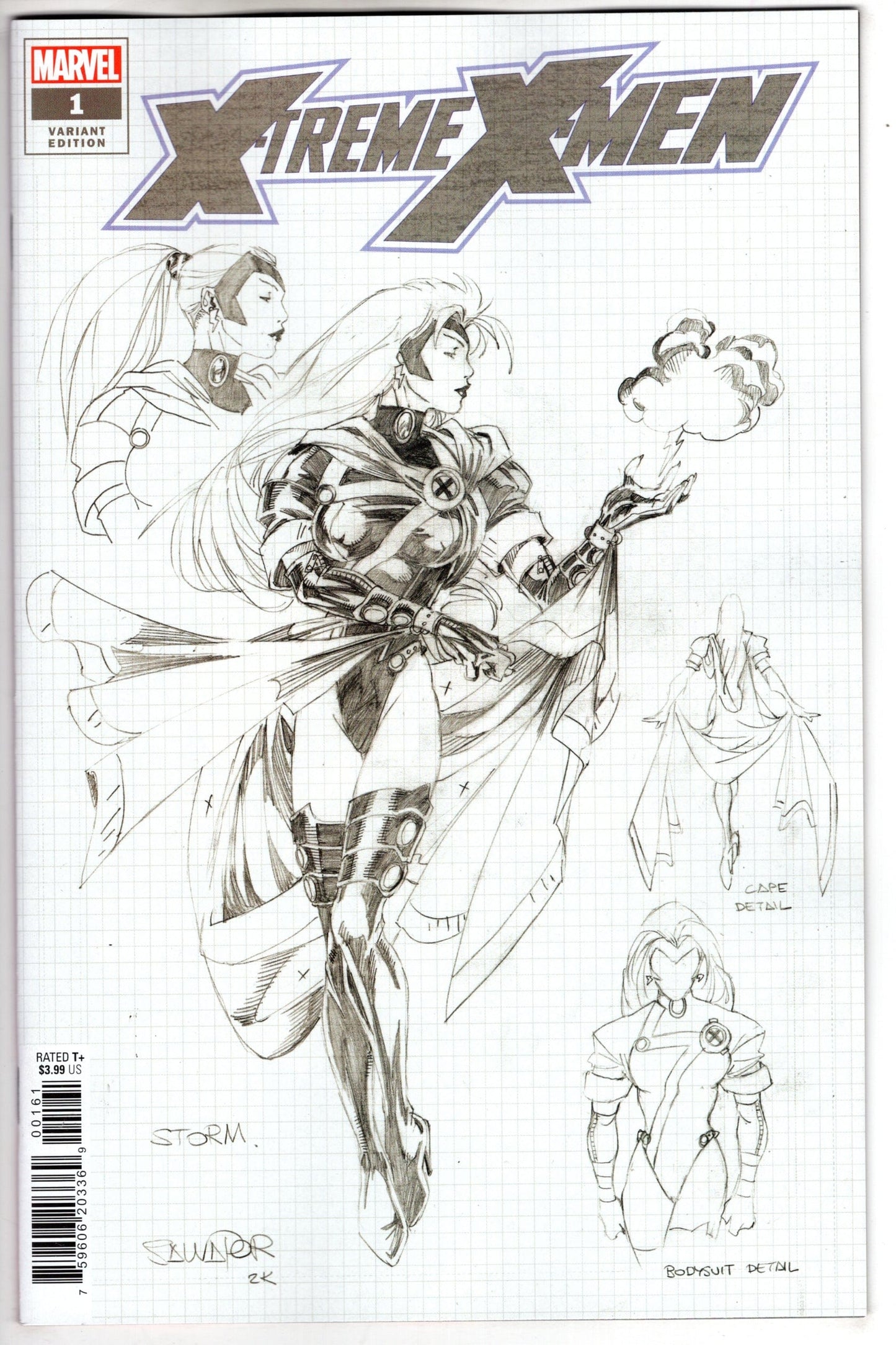 MARVEL PRH COMIC BOOK X-TREME X-MEN #1 (OF 5) 10 COPY INCV LARROCA CLASSIC DSN VARIANT